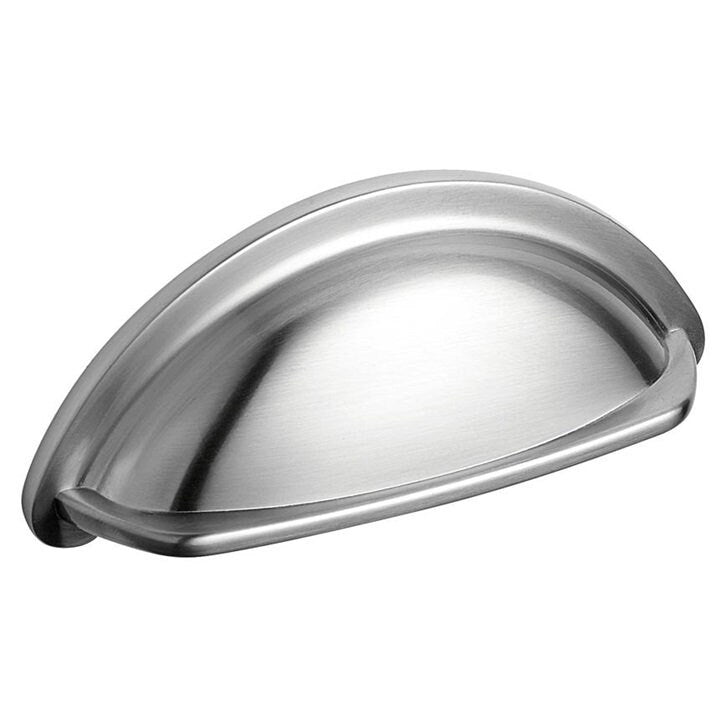 Howdens Courtier Brushed Nickel Effect Chunky Cup Handle & Knob 94mm