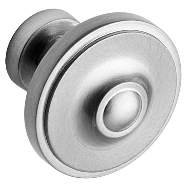 Howdens Courtier Brushed Nickel Effect Chunky Cup Handle & Knob 94mm