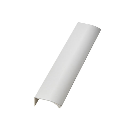 Furnipart Edge Straight Matt White Profile Trim Handle 40mm 100mm 200mm 350mm 600mm 1200mm