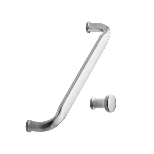 Furnipart Gate Handle & Knob Inox 160mm