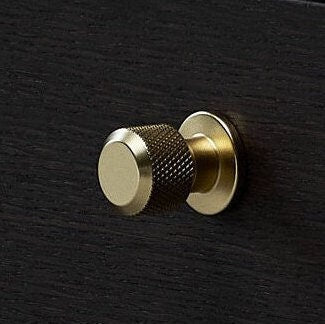 Furnipart Manor Knurled Handles & Knobs Gold