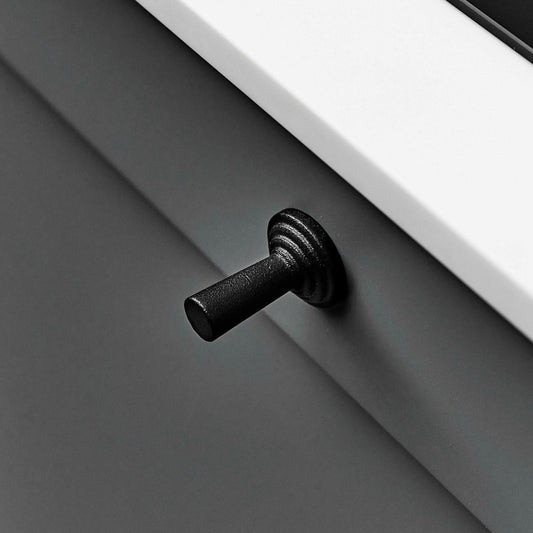 Furnipart Motion Cast Iron Knob Matt Black