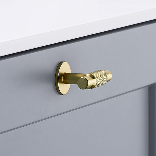 Furnipart Manor Knurled Handles & Knobs Gold