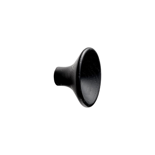 Vonsild Grape Ash Stained Black Wooden Knob 38mm