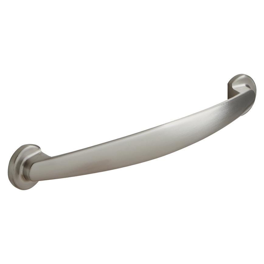 Howdens Brushed Nickel Effect Classic D Cupboard Handle 185mm